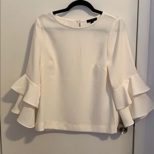 J. Crew bell sleeve blouse